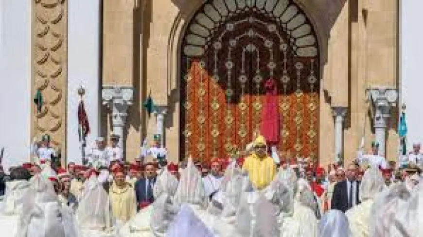 عيد العرش .. أمير المؤمنين جلالة الملك يترأس حفل الولاء بالقصر الملكي بتطوان