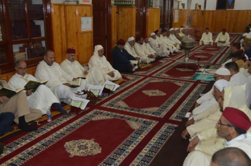 سيدي إفني: حفل ديني بمناسبة ذكرى وفاة جلالة المغفور له الملك الحسن الثاني طيب الله ثراه.