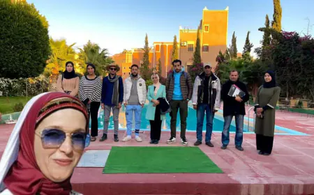 انتخاب السيدة مريم وكريم على رأس جمعية أصدقاء الإبتسامة للأعمال الإجتماعية و الخيرية