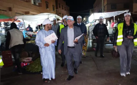 قافلة حماية المستهلك تزور أسواق كلميم بوابة الصحراء (صـور)