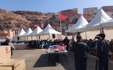 إقليم تزنيت: توزيع 91 محركاً لدعم بحارة الصيد التقليدي بأربعاء الساحل