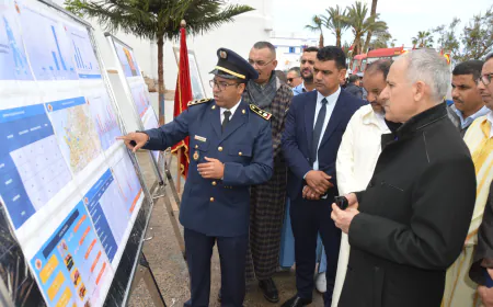 سيدي إفني: عامل الإقليم يترأس الاحتفالات المخلدة لليوم العالمي للوقاية المدنية.
