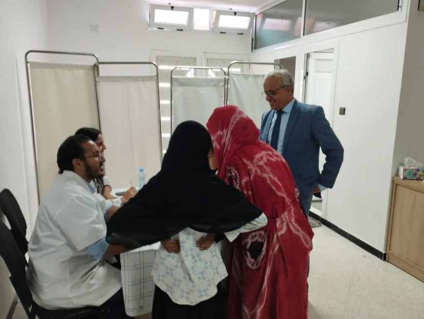 اشتوكة.. جمعية البويبات توفر خدمات صحية لساكنة جماعة إنشادن