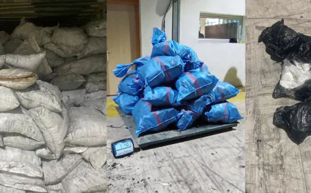 نجاح أمني جديد: حجز كمية ضخمة من الكوكايين بميناء طنجة المتوسط