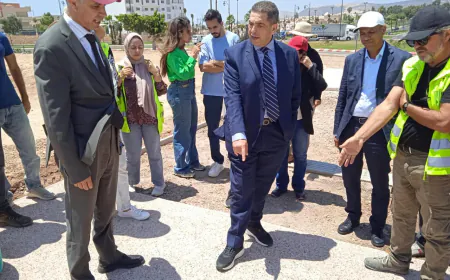 استعداداً لكأس إفريقيا للأمم، والي جهة سوس ماسة يتفقد مشاريع تهيئة وتأهيل مدينة أكادير