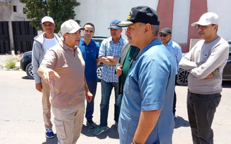 جولة تفقدية لسعيد أمزازي بأكادير: تعزيز وتيرة الأوراش ومكافحة العشوائية