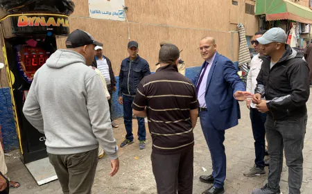 تيزنيت: حملة لتحرير الملك العمومي تحت إشراف السلطات المحلية
