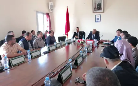 عامل إقليم اشتوكة آيت باها يطلق سلسلة لقاءات تشخيصية مع المنتخبين: بلفاع وإنشادن أولى المحطات