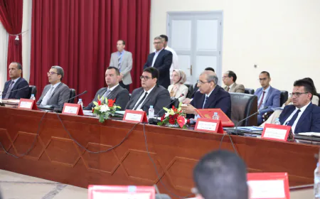 اللجنة الإقليمية للماء تطلق حزمة من التدابير الاستعجالية والحلول الجدرية لتامين التزود بالماء الصالح للشرب.