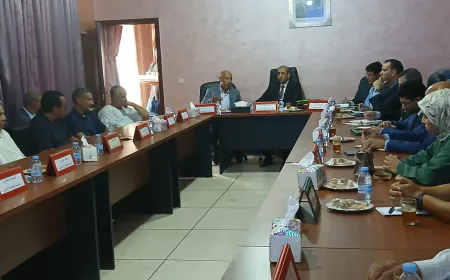 ايت اعميرة. الخزان الفلاحي للمغرب عامل الاقليم يستعرض واقع وتحديات العمل التنموي بالجماعة