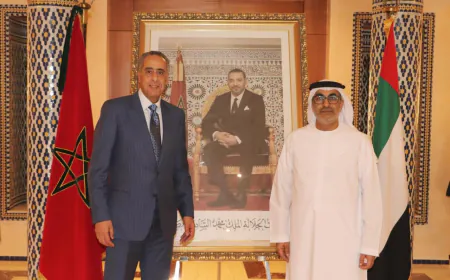 السيد عبد اللطيف حموشي يستقبل رئيس جهاز الاستخبارات الوطني لدولة الإمارات العربية المتحدة