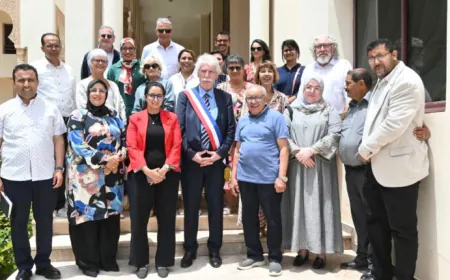 إنزكان أيت ملول: مجلس العمالة يستقبل وفدا فرنسيا لتعزيز التعاون اللامركزي