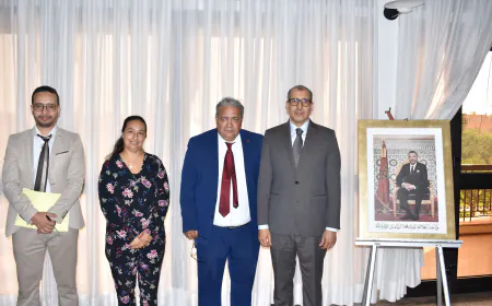 في إطار المبادرة الوطنية للتنمية البشرية، عامل إقليم اشتوكة ايت باها يتراس جلسة عمل لدعم تكوين وادماج الشباب في مهن الرقمنة.