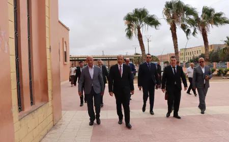 زيارة عامل إقليم اشتوكة آيت باها إلى جماعة أيت عميرة: دينامية جديدة لتنمية جماعة ذات خصوصيات فلاحية وديمغرافية