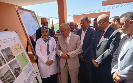 جماعة سيدي بيبي: مشاريع تنموية جديدة تعزز البنية الصحية والبنيات التحتية بمناسبة عيد العرش