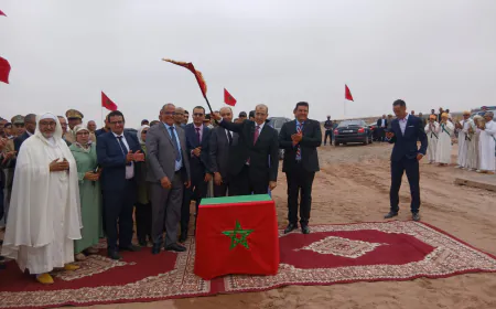 مشاريع جديدة ترى النور بإقليم اشتوكة آيت باها بمناسبة عيد العرش المجيد