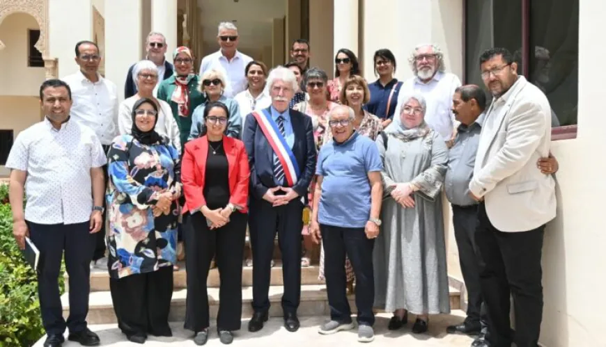 إنزكان أيت ملول: مجلس العمالة يستقبل وفدا فرنسيا لتعزيز التعاون اللامركزي
