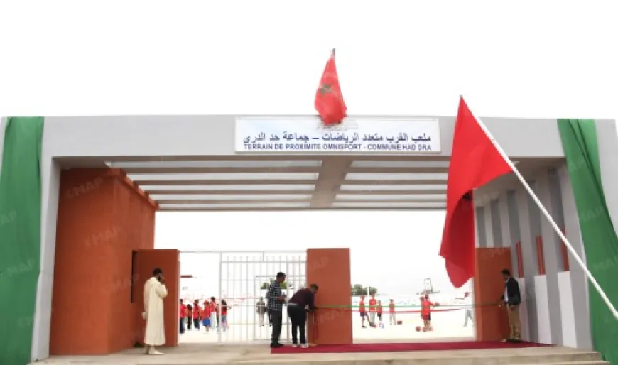 عامل إقليم الصويرة محمد رشيد يعطى انطلاقة التنموية بعدد من الجماعات بمناسبة  تخليد الذكرى ال26 لعيد العرش المجيد