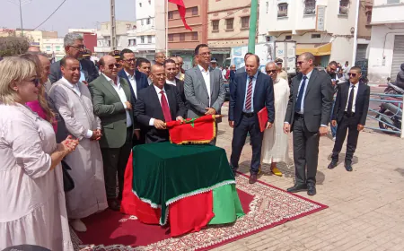 انزكان أيت ملول.. إنطلاقة مشاريع تنموية جديدة بمناسبة ذكرى ثورة الملك والشعب، وعيد الشباب المجيد