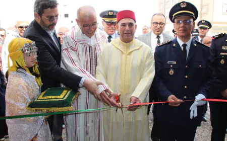أكادير : الوالي أمزازي يشرف على احتفالات باليوم العالمي للوقاية المدنية ويفتتح مركز الإغاثة بالدراركة