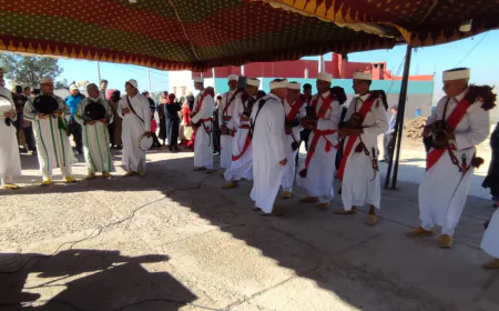 جماعة أيت داود تحتفي بـ "موسم سيدي سعيد عبد المنعم": تلاحمٌ روحي وتثمينٌ للموروث الثقافي