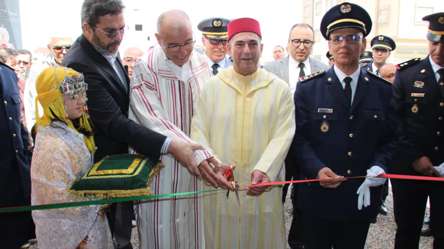 أكادير : الوالي أمزازي يشرف على احتفالات باليوم العالمي للوقاية المدنية ويفتتح مركز الإغاثة بالدراركة