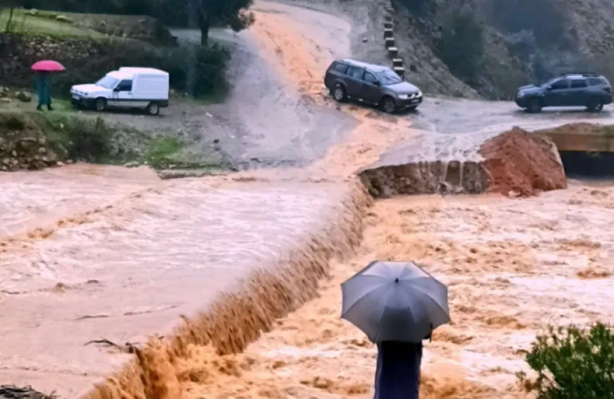 نشرة إنذارية: أمطار رعدية قوية وتساقطات ثلجية بعدة أقاليم بالمملكة.
