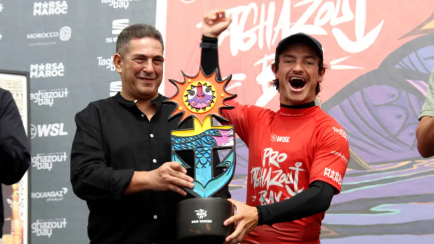 الوالي سعيد أمزازي يشرف على اختتام منافسة “Pro Taghazout Bay QS 4000” بشاطئ أنزا