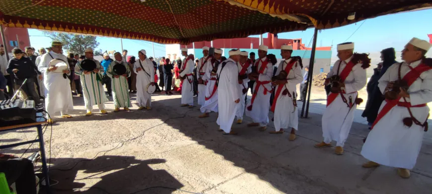 جماعة أيت داود تحتفي بـ "موسم سيدي سعيد عبد المنعم": تلاحمٌ روحي وتثمينٌ للموروث الثقافي