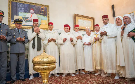 في أجواء روحانية انطلاق موسم للا تعلات بحضور وفد رسمي.