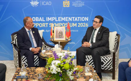 قيوح يفتتح أجندة اللقاءات الثنائية بمراكش باتفاق تقني مع الجمهورية اليمنية.