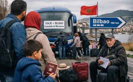 الجالية المغربية في شمال إسبانيا… معاناة يومية مع بُعد الخدمات القنصلية.