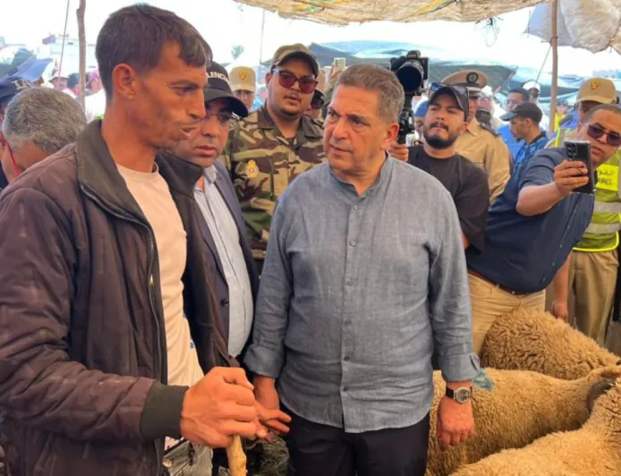 والي جهة سوس ماسة يتفقد رحبة بيع أضاحي العيد بتكوين ويشدد على تنظيم السوق ومحاربة المضاربة